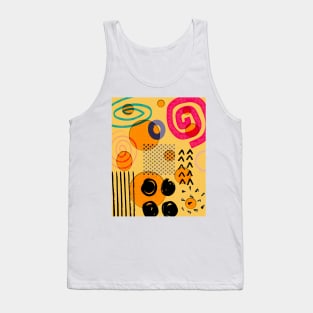 beautiful colourful boho style design / pattern Tank Top